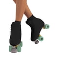 thumbnail image 3 of Calzitaly 70 DEN Cover Skates, Skate Boot Covers for Roller Skating Wear – for Women and Girls (Black/Skin) (USA: 10/12 = EU: 28/32, Black), 3 of 3
