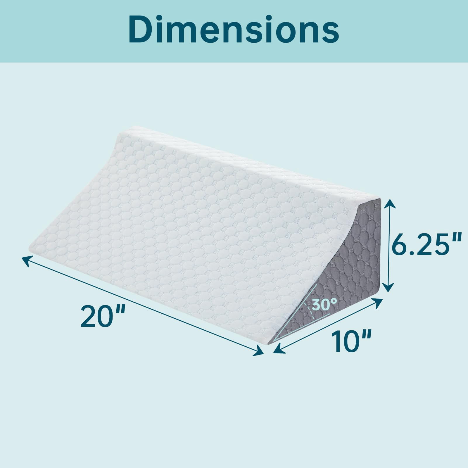 Wedge Pillow For Sleeping  Side Sleeper Body Positioners Preventing After Support Ankle Bed Sleepers
