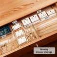 thumbnail image 4 of LAIQIEN 16/25 Pcs Drawer Inserts Drawer Organiser Dressing Table Organiser for Desk, 4 of 7