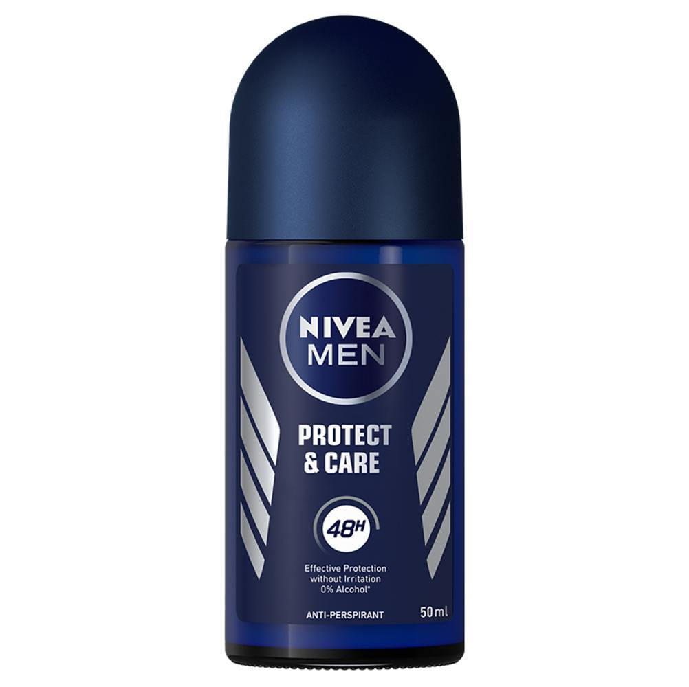 ontsmettingsmiddel Hesje Aggregaat Nivea Men Roll-On Deodorant Protect & Care -50 ml - Walmart.com