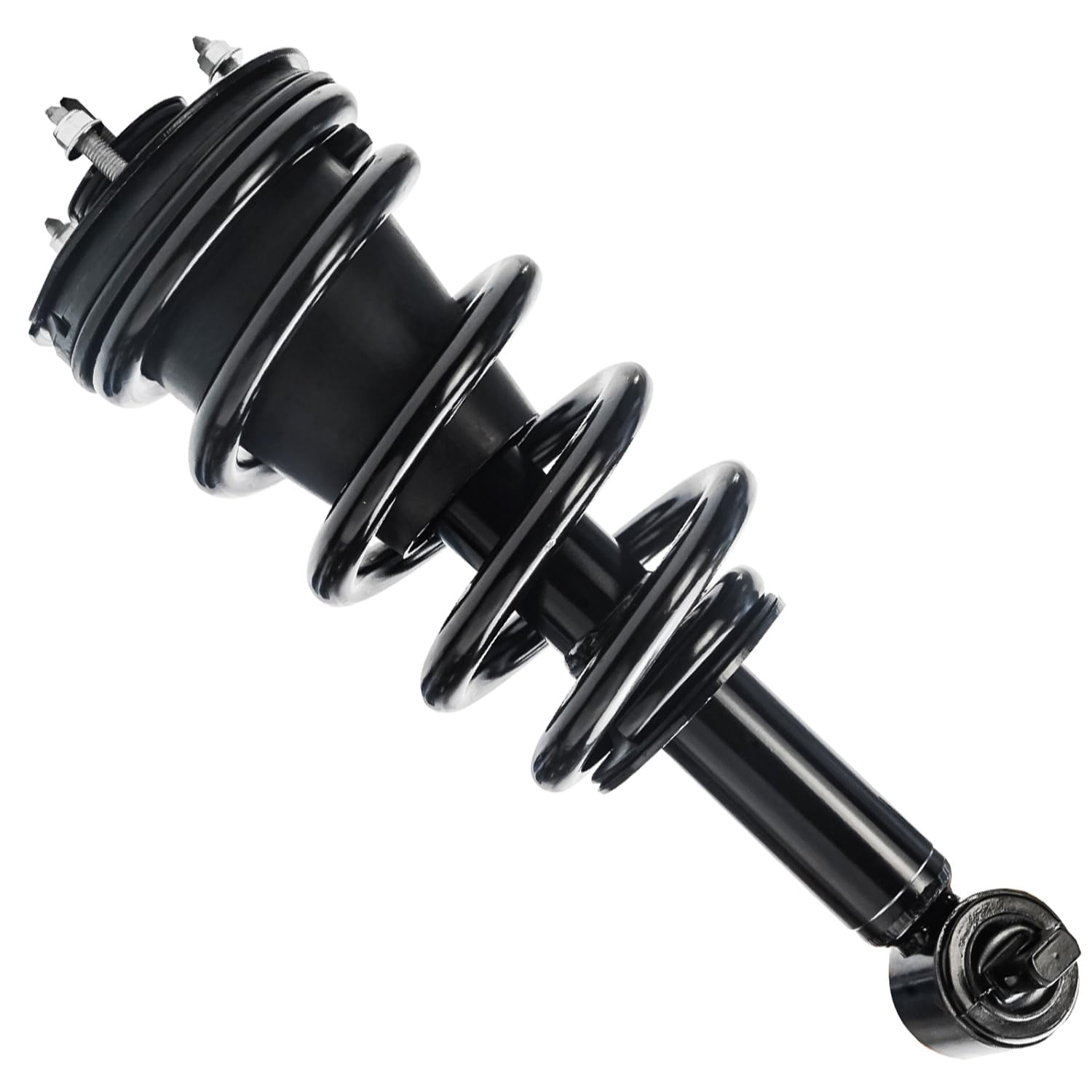 Detroit Axle - 4WD Front End Suspension Kit for 14-18 GMC Chevy Silverado Sierra 1500, Struts with Coil Spring Upper Control Arms with Ball Joint Assembly 2014 2015 2016 2017 2018 Replacement