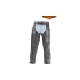thumbnail image 1 of Dealer Leather C332-01-XS Mens Plain Biker Leather Chaps - Extra Small, 1 of 8