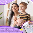 thumbnail image 6 of 100 Envelopes Money Saving Challenge Binder, YITUMU Savings Binder with Cash Envelopes, Budget Binder for Planning and Saving 5050, Budget Planner Book for Budgeting, Savings Challenges Sheets, Purple, 6 of 8