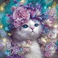 thumbnail image 1 of Pintura Diamante 5D Cgtredaw Gato Kit Arte, 1 of 9