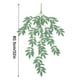 thumbnail image 2 of Artificial Greenery Vine Casa Colgante de pared Fake Willow Vine Wedding Party Decoración de plantas de plástico, Gris blanco Yuarrent HA6774-01B, 2 of 6
