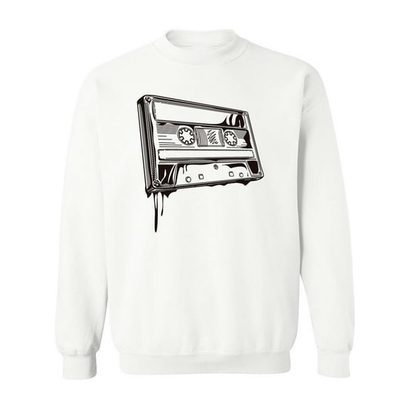 Audio Cassette Graffiti Style Sweatshirt Men -Image by Shutterstock, Male x-Large
