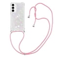 thumbnail image 1 of Funda FOXDOCK para Samsung Galaxy A56 con Cuerda Ajustable, Brillo Líquido, Protección Antigolpes y Lente – Ideal para Regalo, 1 of 6