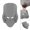Gray, variant on ABS Motorcycle Windshield WindScreen fit for HONDA CB400X/CB500X 2019-2024