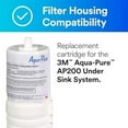 thumbnail image 5 of Aqua-Pure 70020318823 AP217 4629002 Under Sink Replacement Filter Cartridge (Pack of 2), 5 of 12