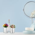thumbnail image 3 of FELTECHELECTR Tinplate Plant Pot For Hotels 3Pcs 5.11X2.55X5.50in, 3 of 6