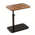 thumbnail image 1 of kowaku Bureau de Chevet pour Ordinateur Portable Base Stable Dessus Relevable Table d'Appoint Design Minimaliste Table en C Réglable pour Chambre, 1 of 10