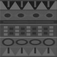 thumbnail image 1 of Ahgly Company Indoor Square Patterned Dim Gray Area Rugs, 4' Square, 1 of 6