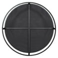 thumbnail image 6 of Pemberley Row Velvet Gray Ottoman Round 39.5" Unassembled, 6 of 7