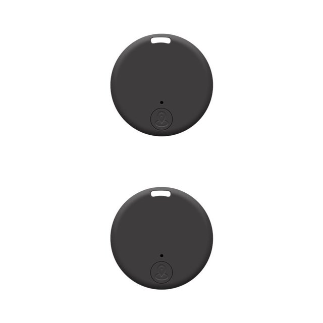 Llavero inalámbrico antipérdida Sidaley compatible con Bluetooth 5.0 Negro 2piezas