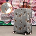 thumbnail image 4 of Beagle and Dog Footprints Luggage Cover Fashion Suitcase Cover Baggage Covers Fit 25-28 Inch Luggage (Go Travel), 4 of 5