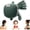 Green With Cloth, variant on DrVibro Neck Massager, Shiatsu Neck and Back Massager with Heat, 4D Kneading Simulated Human Hand Design Electric Deep Tissue Massage, Portable Body Massager for Shoulder, Pain Relief & Muscle Relax