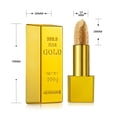 thumbnail image 4 of Gold Lipstick Matte Shiny Lipstick Silky Velvet Moisturizing Lip Cosmetics Lip Make Up, 4 of 8