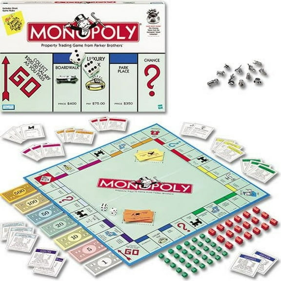 Hasbro Monopoly Unisex for Child Spanish Board Games, Plastic Multicolor