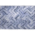 thumbnail image 2 of Addison Rugs Mayfield Washable Transitional Modern Blue Rectangle Rug, 1'8" x 2'6", 2 of 5