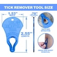 thumbnail image 6 of PMCAF Tick Remover Tool 3-Pack, Safe & Quick for Pets, Animals, and Humans, Outdoor Essential, 6 of 7