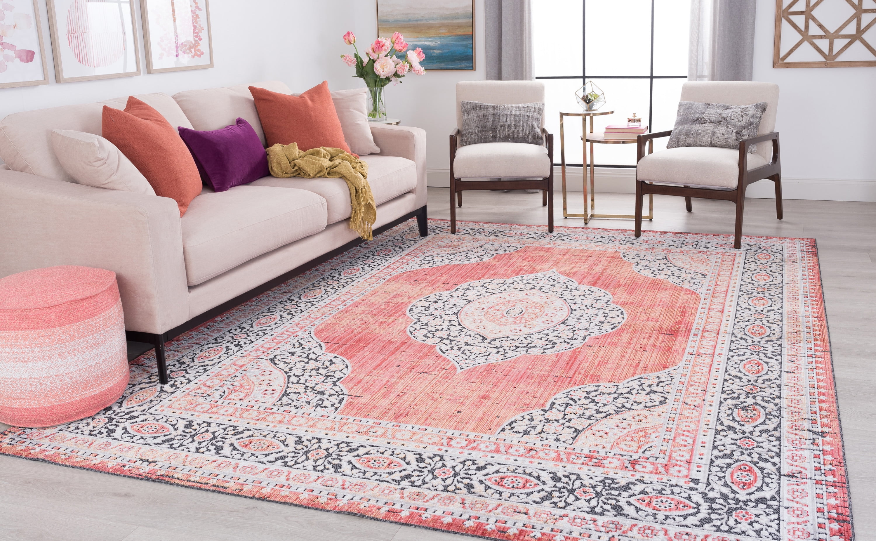Bliss Rugs Arlington Traditional Indoor Area Rug