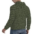 thumbnail image 3 of Hoodies for Men - Math Print comical Long Sleeve Comfrt Men'S Fashion Hoodies & Sweatshirts, Sweatshirts for Men Hoodies Pullover Clothing Clothes with Pouch, 3 of 7
