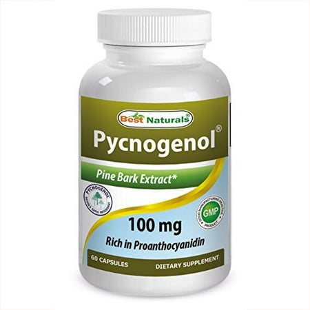 Best Naturals Pycnogenol 100mg, 60 Ct (Best Time To Take Pycnogenol)