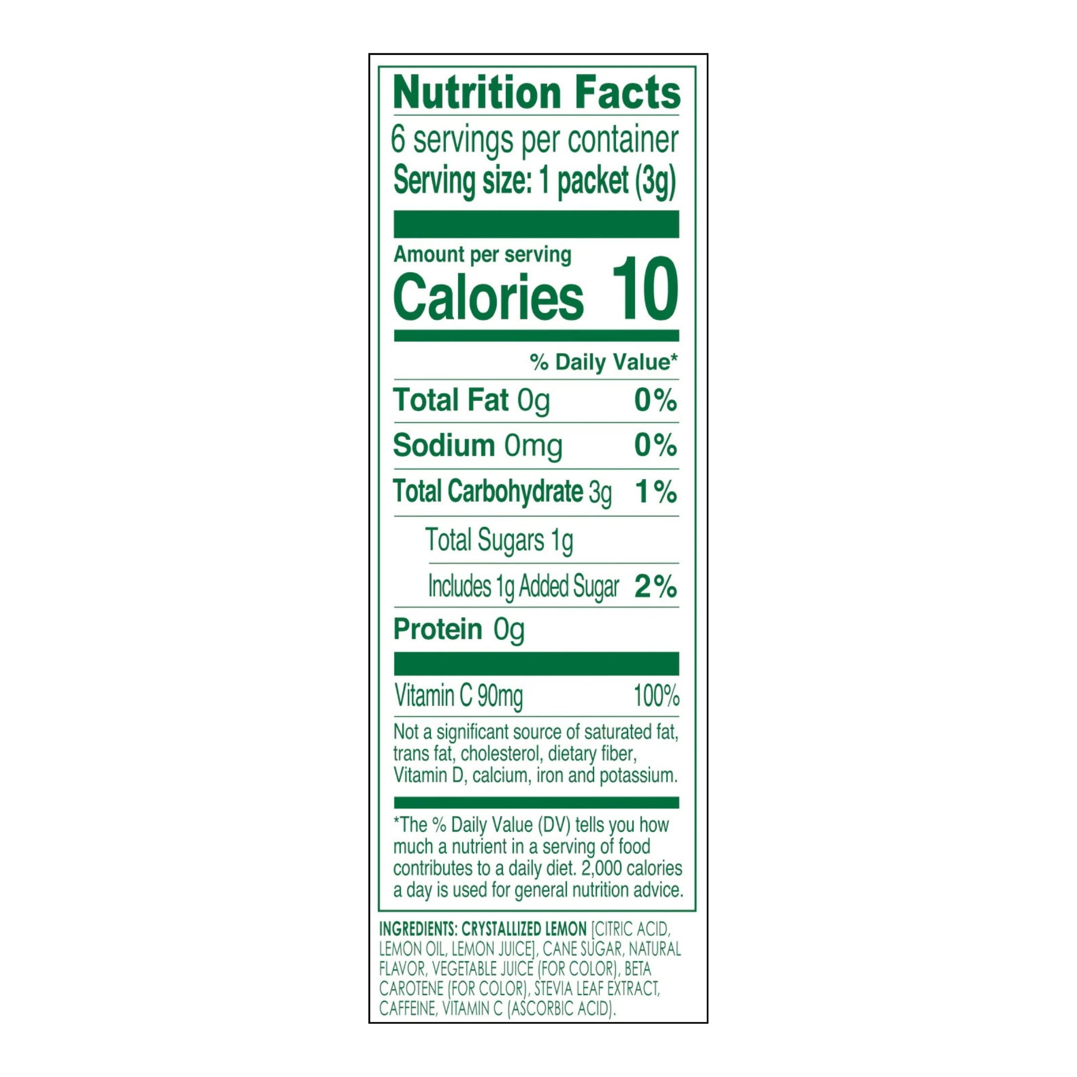 (12 pack) True Lemon Tropical Punch Energy Drink Mix Powder, Low Sugar, No Artificial Sweeteners, 6 Count
