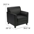 thumbnail image 6 of HERCULES Diplomat Series Black LeatherSoft Chair, 6 of 10