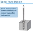 thumbnail image 4 of Uxcell Spiral Flute Thread Tap 1/4-28 UNF Machine Taps HSS6542 Uncoated, 4 of 6