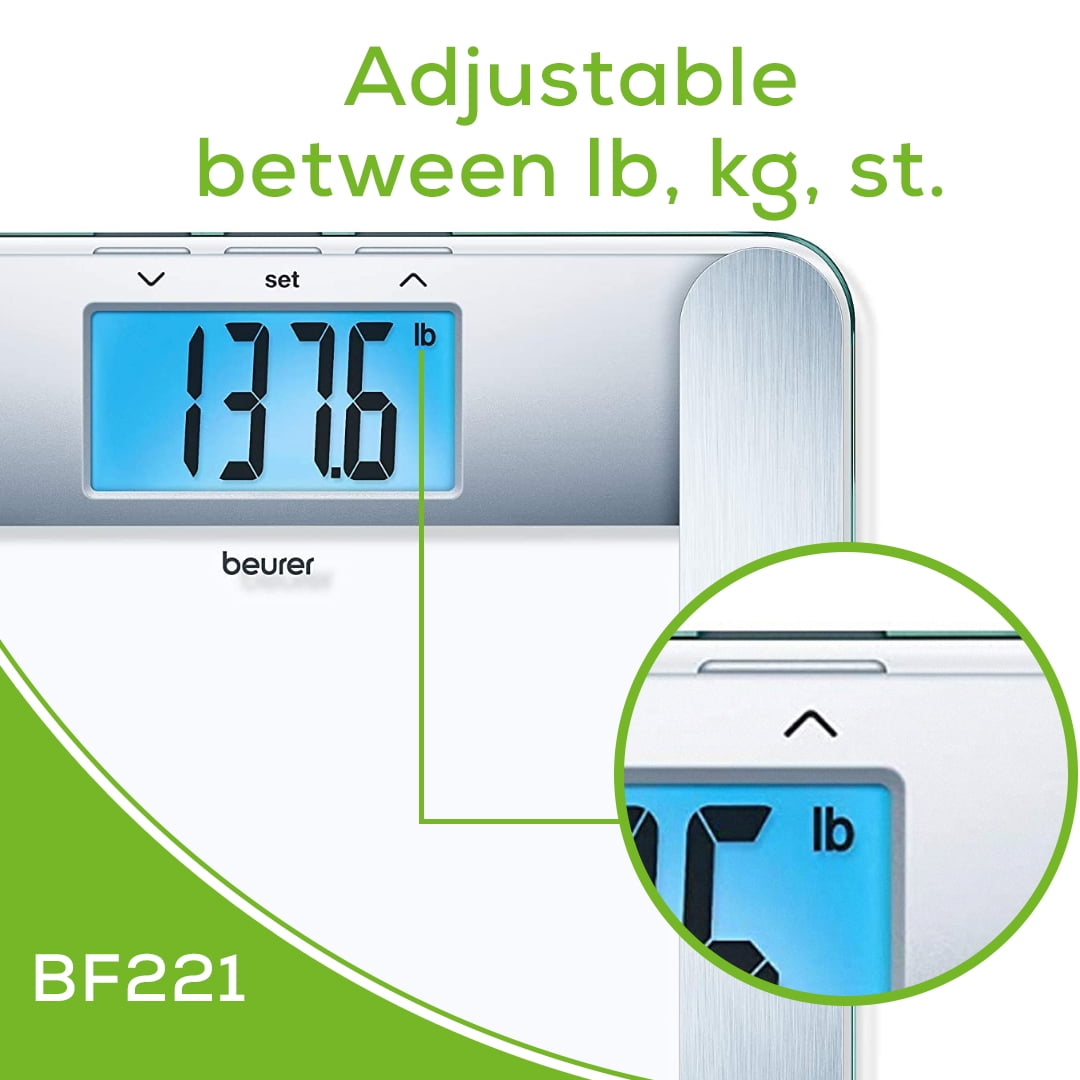  Beurer BF221 Body Fat Scale