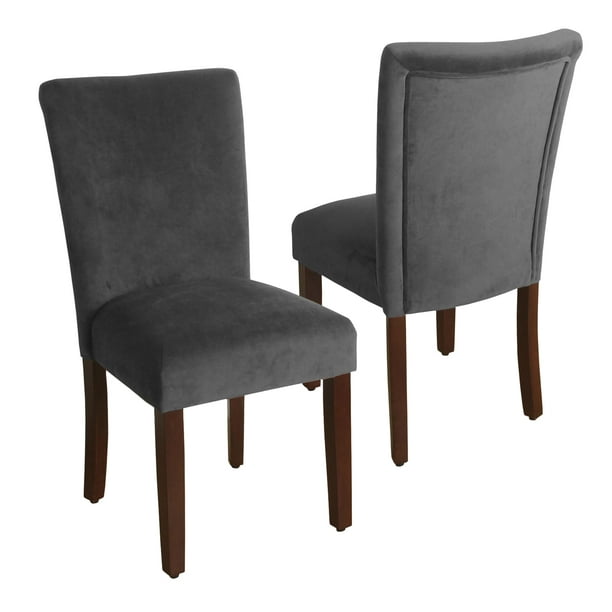 Homepop Parsons Velvet Dining Chairs, Homepop Parsons Dining Chairs Set Of 2 Multiple Colors