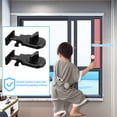 thumbnail image 2 of Miangastore 2pcs Sliding Window Locks Security Window Stoppers Sliding Door Locks Adjustable Window Safety Locks, 2 of 8