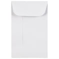 thumbnail image 5 of JAM Paper Coin Peel and Seal Envelopes, 2 1/4 x 3 1/2, White, 50 Per Pack, 5 of 5