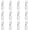 #01 (SF Silver+rings 12set), variant on Small Carabiner Clip Metal Spring Snap Hooks Mini Paracord Clips for Camera Strap, Flashlight, Key Chain