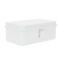 thumbnail image 7 of Frcolor Hinged Desktop Box Rectangular Tins Container Tin Stationery Lid Organizer Metal Nesting, 7 of 7