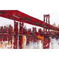 thumbnail image 3 of Pont Rouge - Toile 24"x36 Pouces - Impression à la Demande, 3 of 5