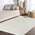 thumbnail image 4 of JONATHAN Y MERCER SHAG 4 x 6 Area Rug, Mercer Plush Tassel - White, MCR100A-4, 4 of 4