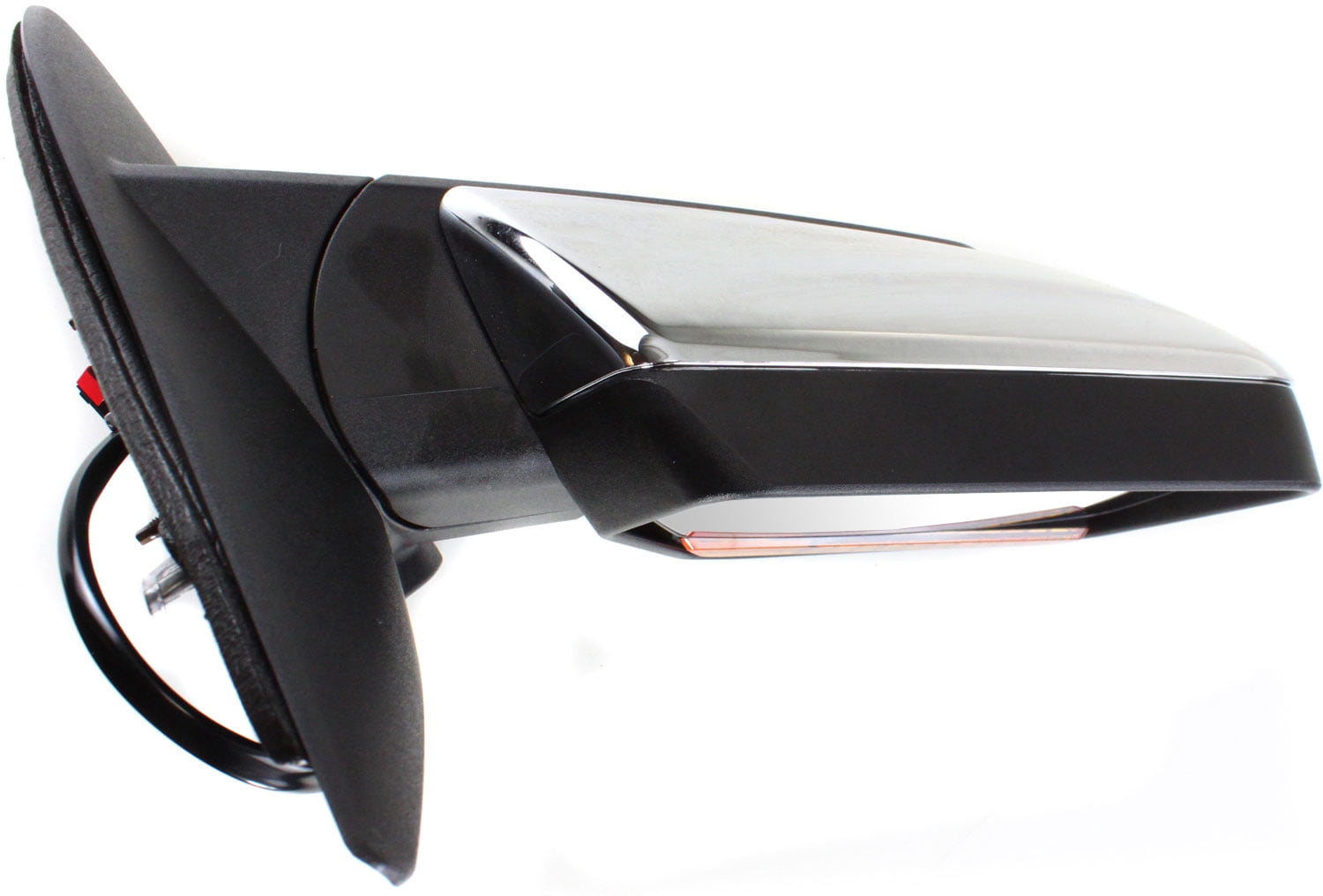 Mirror Compatible With 2009-2010 Ford Expedition Lincoln Navigator Right Passenger Side Heated In-housing Signal Light Chrome Kool-Vue