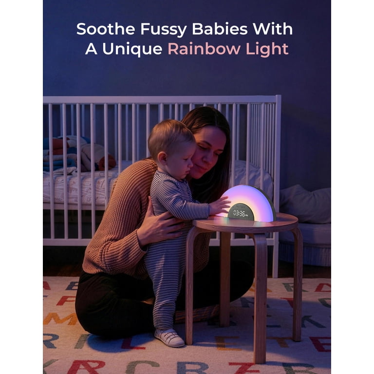 Baby White Noise Sound Machine With Night Light photo 5
