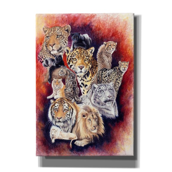 Epic Graffiti 'Baker's Dozen' by Barbara Keith, Canvas Wall Art, 18"x26"