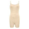 thumbnail image 3 of Aloohaidyvio Pants ,Women Solid Jumpsuit Pajamas Casual Round Neck Comfortable Short Pants, 3 of 4