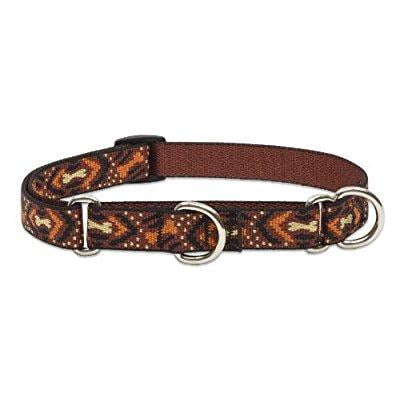 lupinepet originals 3/4 down under 14-20 martingale collar for medium and larger dogs