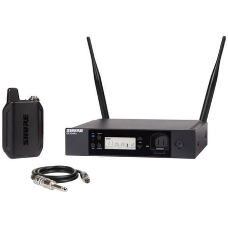 Shure GLXD14R  Dual Band Digital Wireless Rack System with WA302 Instrument Cable, Z3: 2.4/5.8GHz