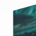 thumbnail image 2 of Luxe Metal Art 'Northern Lights Aurora Borealis Over Ocean' by Luxe Portfolio, Metal Wall Art, 24"x12", 2 of 10