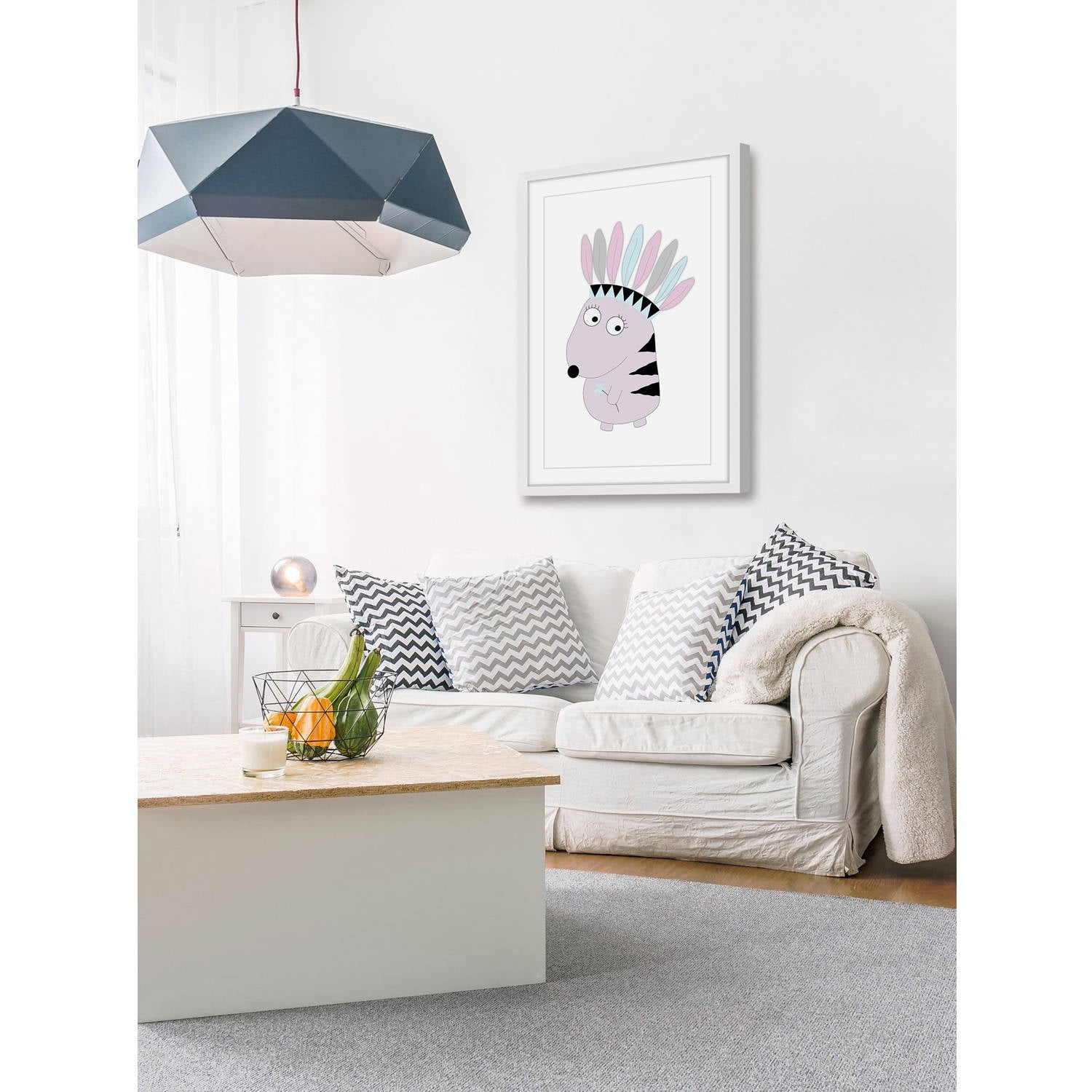 Marmont Hill "Pastel Feathers" by Katarina Snygg Framed Painting Print