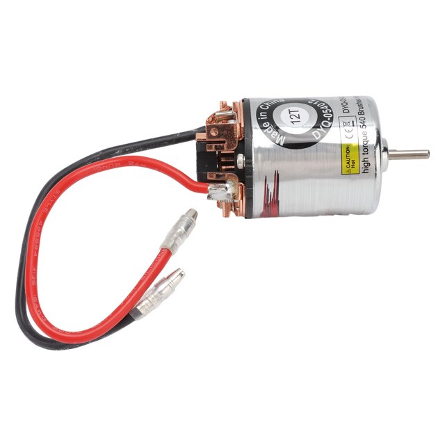 540 Brushed Motor, RC Car Brushed Motor Three Slot Straight Rotor Waterproof for RC Climbing Car 12T,17T,22T,29T,40T
