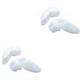 thumbnail image 3 of Soidarity 1 Pair Left Right Big Toe Dual Adjusting Ectropion Protector Foot Straightener Adjuster Separators Tool Rings Toes Care Type2 NO2, 3 of 6
