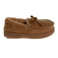 thumbnail image 2 of Beverly Hills Polo Club Boys Moccasins Slippers: Unisex Indoor Outdoor House Shoes with Anti, Slip Sole (Toddler), Tan, 8, 2 of 7