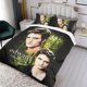thumbnail image 3 of Crepúsculo Conjunto de sábanas temático, trío de piezas, cómodo y amigable con la piel, diseño único, regalo de decoración para el hogar para familiares, amigos y fans,140cm *210cm, 3 of 6
